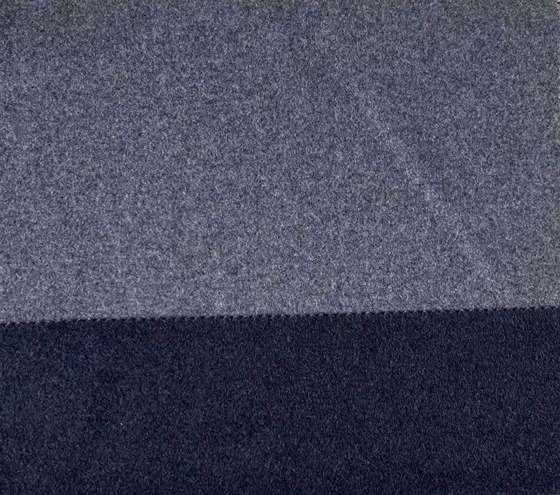 knitting polyester needle punched melton fabric