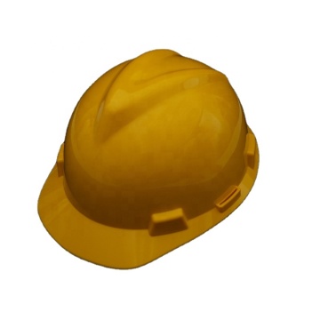 MSA Building Helmet - Type 2 Class G CE EN397 ANSI Z89.1 ABS Safety Protective Hard Hat for Industrial Work and Construction