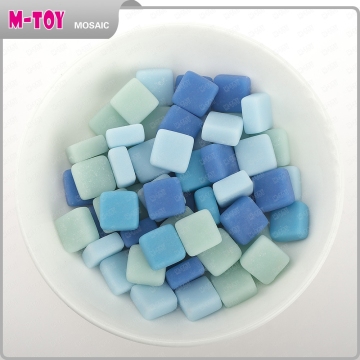SSM14 blue Glitter Glass Art Mosaics Gifts
