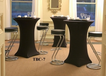 Lycra table cover