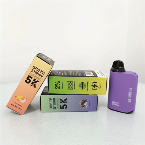 Breze Stiik Box Pro 5000 Puffs Kit pakai