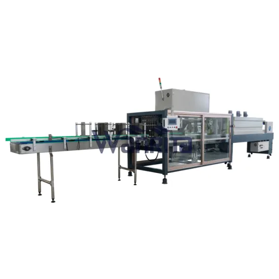 Automatic Linear Type Water Bottle PE Film Shrink Wrapping Machine - Customizable PE Film