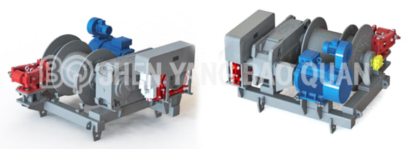 tower crane luffing mechanism