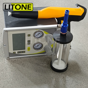 Mini Portable Electrostatic Powder Coating Spray Paint Machine System Gun