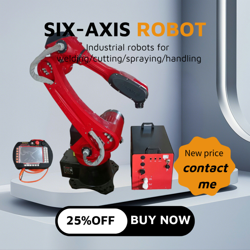 Robotic Arm with Heavy Load Capacity for Welding, Palletizing, and Material Handling