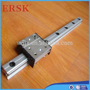 aluminium support S45C carbon steel linear shaft rail guide by ERSK produced factory