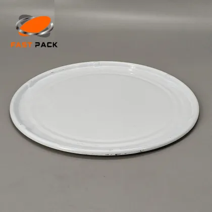 tinplate bottom/lock ring lid for chemical bucket component