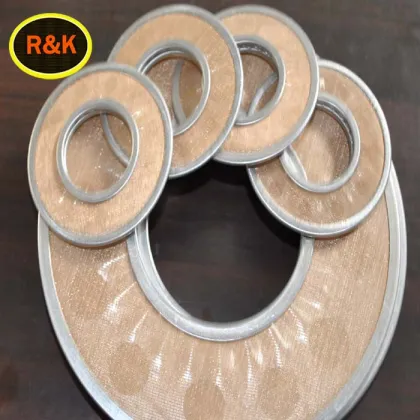 Manufacturer Sintered Copper Wire Mesh Filter Disc