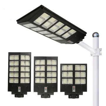 Hot Sale 600W/800W/1000W Street Solar Light Remote Control Timer Solar Street Light With Radar Sensor