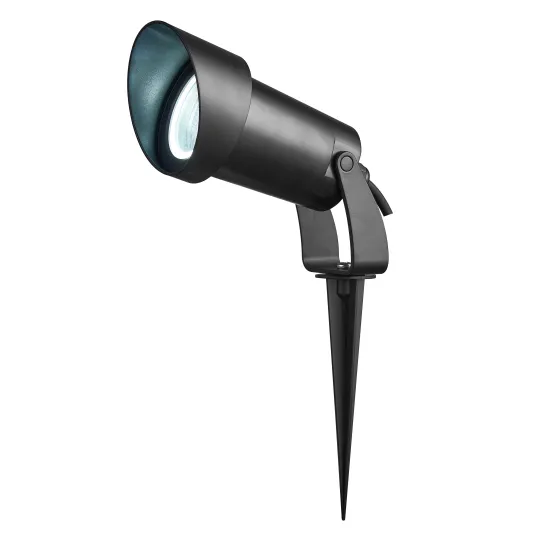 Affordable Waterproof IP65 Plastic Black LED Garden Spot Lights