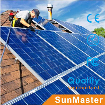 Alibaba export on grid solar power system high quality home solar panel system