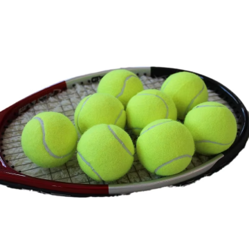 Maoni high -bounce training tennisballen - premium chemische vezels en wolrubber materiaal