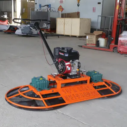 Save time and effort concrete finishing trowel