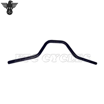 Matte Black 7/8'' Heavy Duty Sand Finish Handlebar for Bobber Chopper