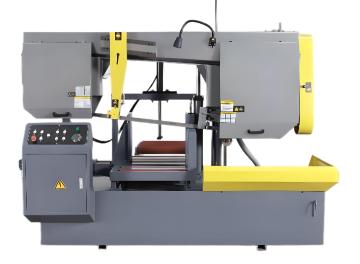Structural Steel Band Saw for Manual Cutting