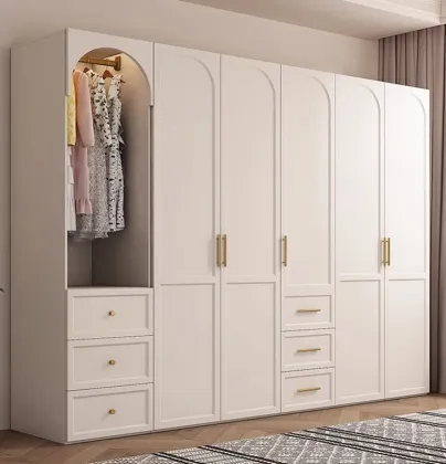 Solid wood wardrobe armoire