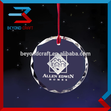 Fabrika toptan yuvarlak kristal Noel süsü