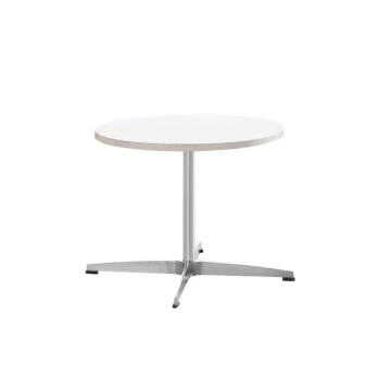 Mesa a lado de madera de pierna de metal barata de fábrica para sala de estar y oficina