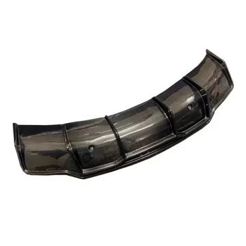 High-Quality Dry Carbon Fiber Rear Diffuser for 2017-2021 Tesla Model 3