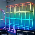 Маляўнічы лічбавы DMX512 RGB Святлодыёднае святло з відэа -панэль