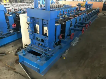 C Channel Purlin Steel Frame Roll Forming Machine