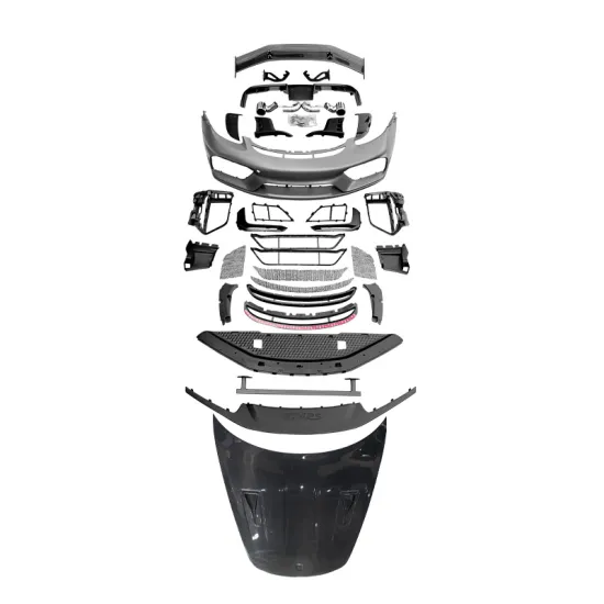 PP Plastic Body Kit for Porsche 718, 982, Cayman, GT4RS Bumpers