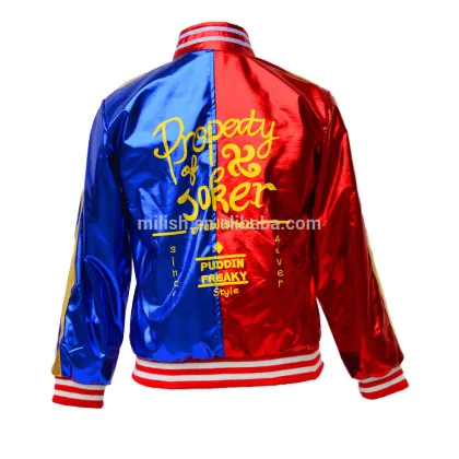 MAA-104 new cosplay halloween Daddy's Little Monster T-Shirt jacket suicide squad harley quinn costume