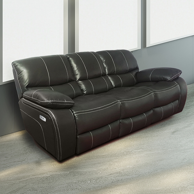 Adjustable 3+2+1 Leather Recliner Sofa