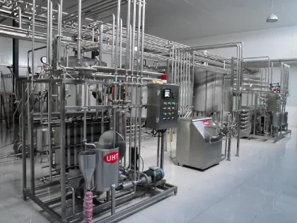 Automatic UHT Aseptic Fresh Milk Bottling System