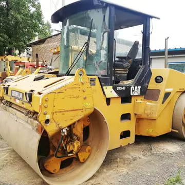 Second Hand CAT 8564D Road Roller with Original Engine - EPA and CE Licensed