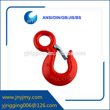 rigging hardware red painted us type 320A eye hook