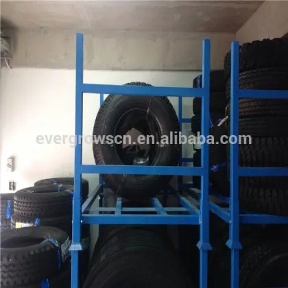 Three Multi-Level Tier Heavy Duty Tire Rack