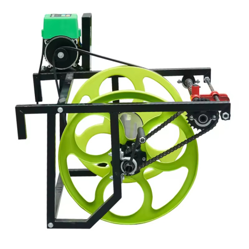 Machine à rouler les tuyaux agricoles avec pulvérisation de bobine de 200 m
