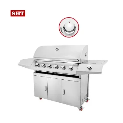 DIY Outdoor Kitchen Gas Grill Steak Large BBQ Grill Barbecue Grill for Sale