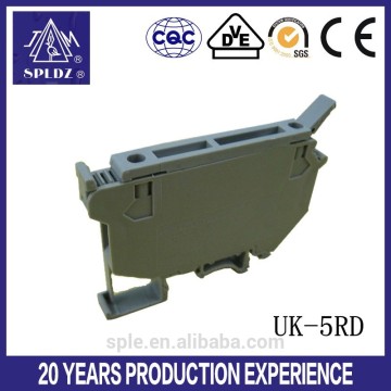 UK din tail fuse type terminals block