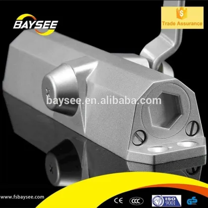 Commercial building door power adjustable aluminum door closer