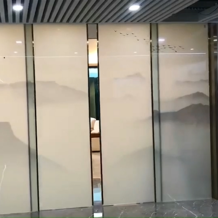 Vidretes de decoración de película de atenuación de estampado UV súper transparente