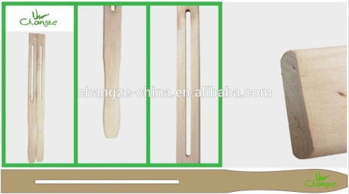 Birch wood mixing sticks