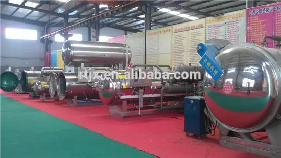 High pressure boiling water sterilizer retort /autoclave for bottle sterilizer