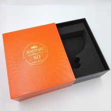 drawer box UV Embossing print cardbox for cosmetic