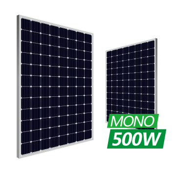 एकल पैनल 500w मोनो सौर पैनल मूल्य