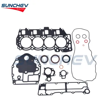 SUNCHEV Power Head Gasket Kit 6C5-W0001-02 For Yamaha 50--60hp(4 Stroke)