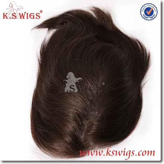 Men's Toupee 100% Premium Virgin Remy Hair Human Hair