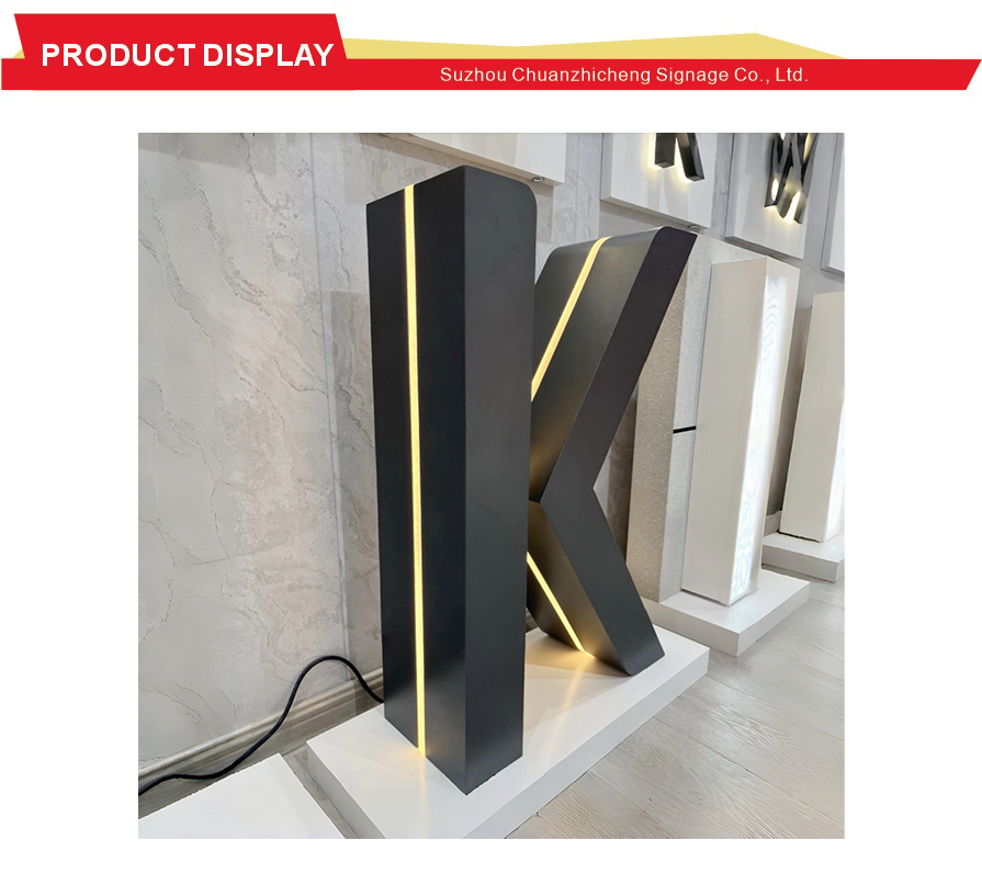 Aluminum Composite 3D Illuminated Signs