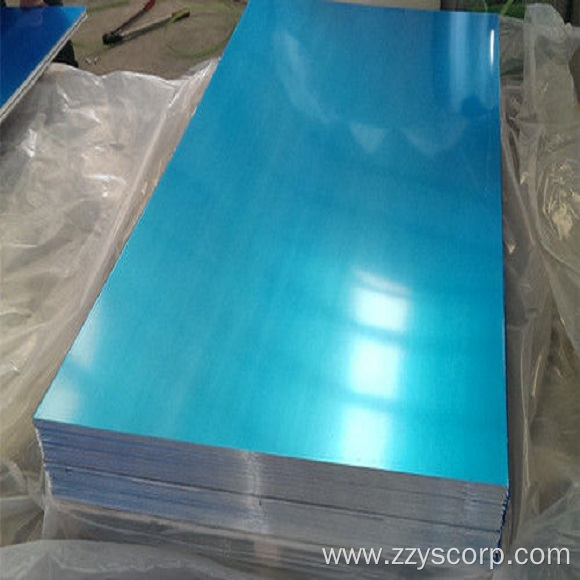 aluminium sheet with PVC