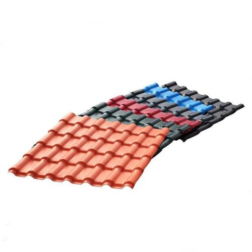 Color Synthetic Resin Sheet Roof Tile Cold Formed Steel Building Material Resin Sheet Manufactory