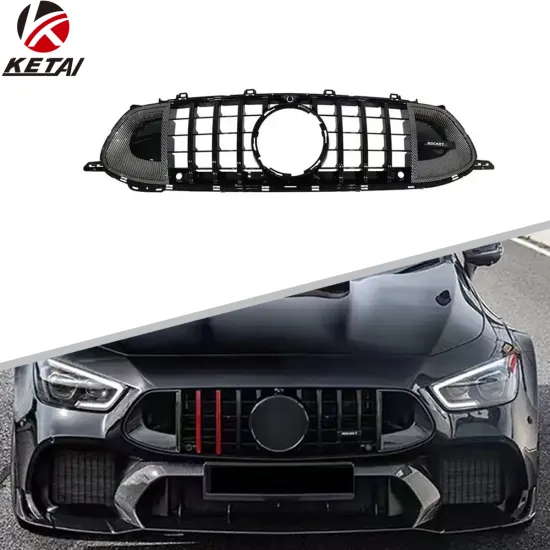 ROCKET Style Front Bumper Lip Grille for BENZ AMG GT W290 - Hot Selling
