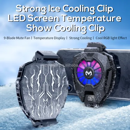 DL05 Mini Mobile Phone Radiator: Gaming Fan Cooler & Tablet Holder