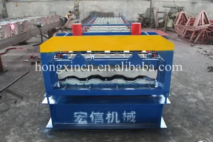 1220 Container board Roll Former Machine Botou Hongxin Roll Forming Machinery
