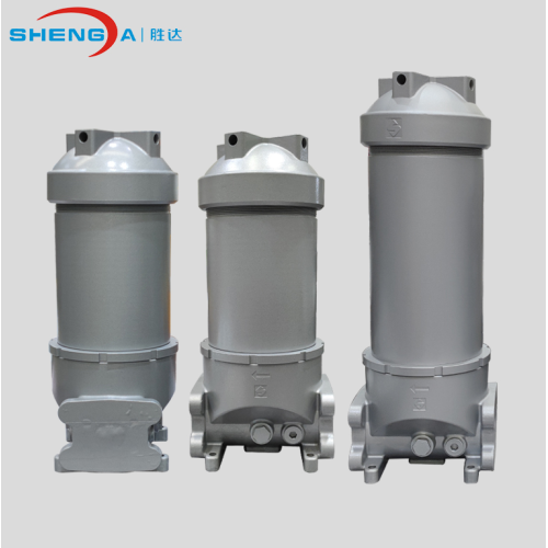 NF Aluminium Carbon Steel Filter Inline Tinggi Flowrate